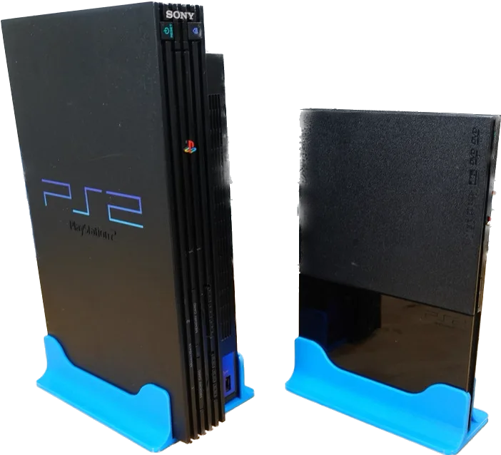 Original and Slim Vertical Stands for PlayStation 2 - Retro Frog