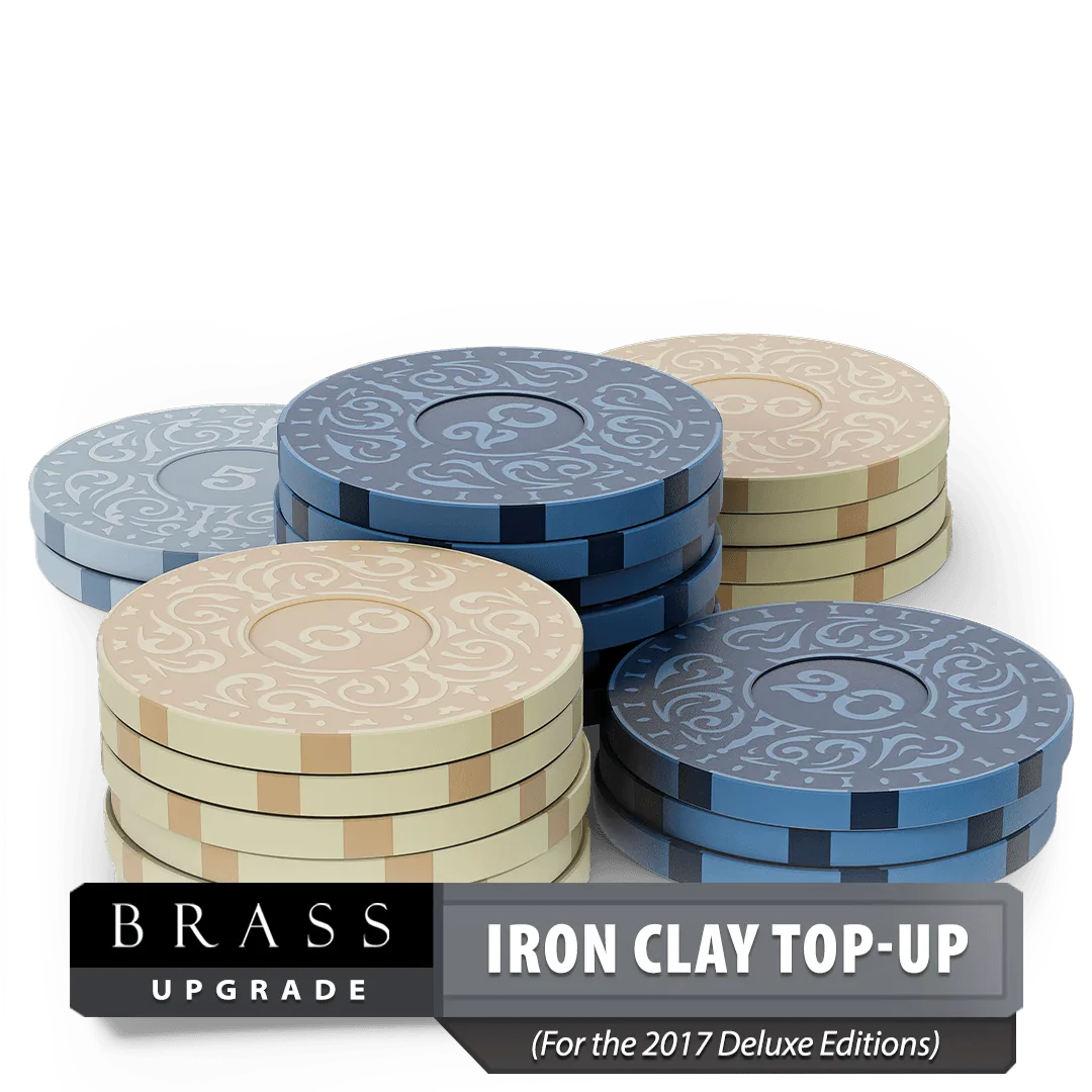 Iron Clays: 22-chip Brass Upgrade Sleeve