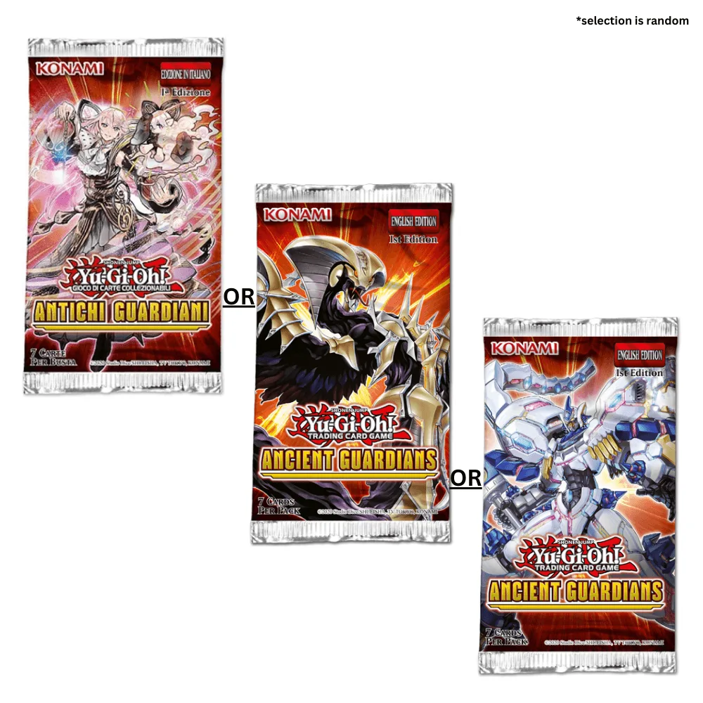 Yu-Gi-Oh! เทรดดิ้งการ์ดเกม: Ancient Guardians บูสเตอร์แพ็ค (7 ใบ)