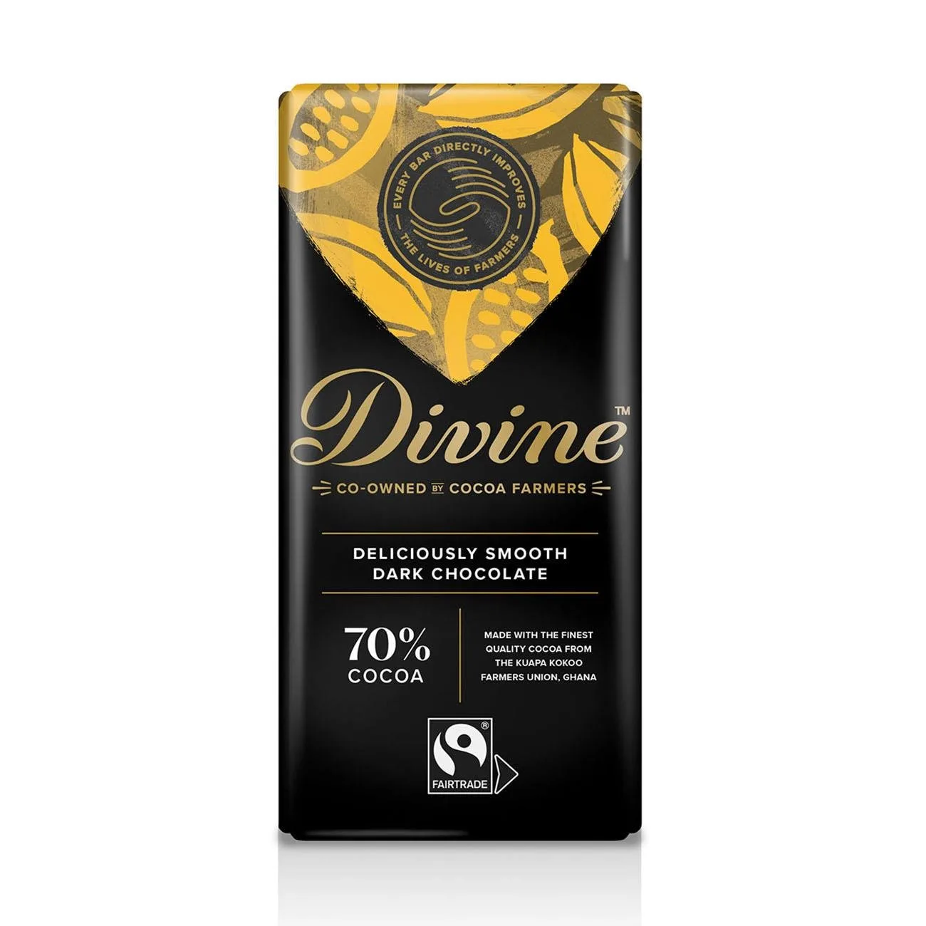 70% Dark Chocolate Bar 90g