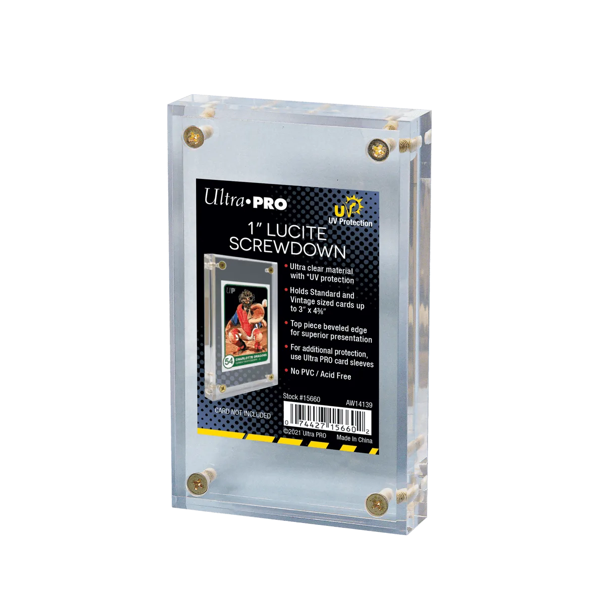 Lucite UV 1" Screwdown