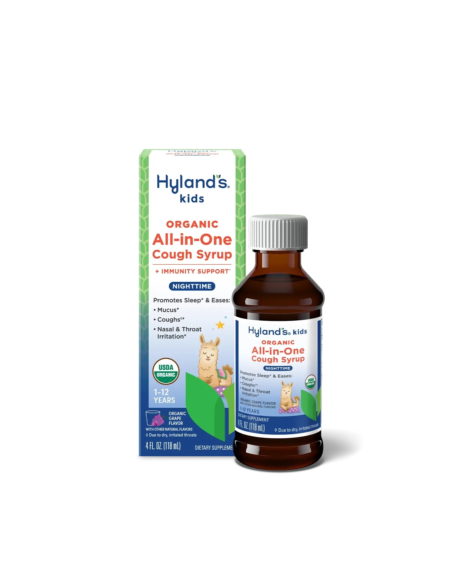 Organic Kids All-in-One Cough Syrup Nighttime