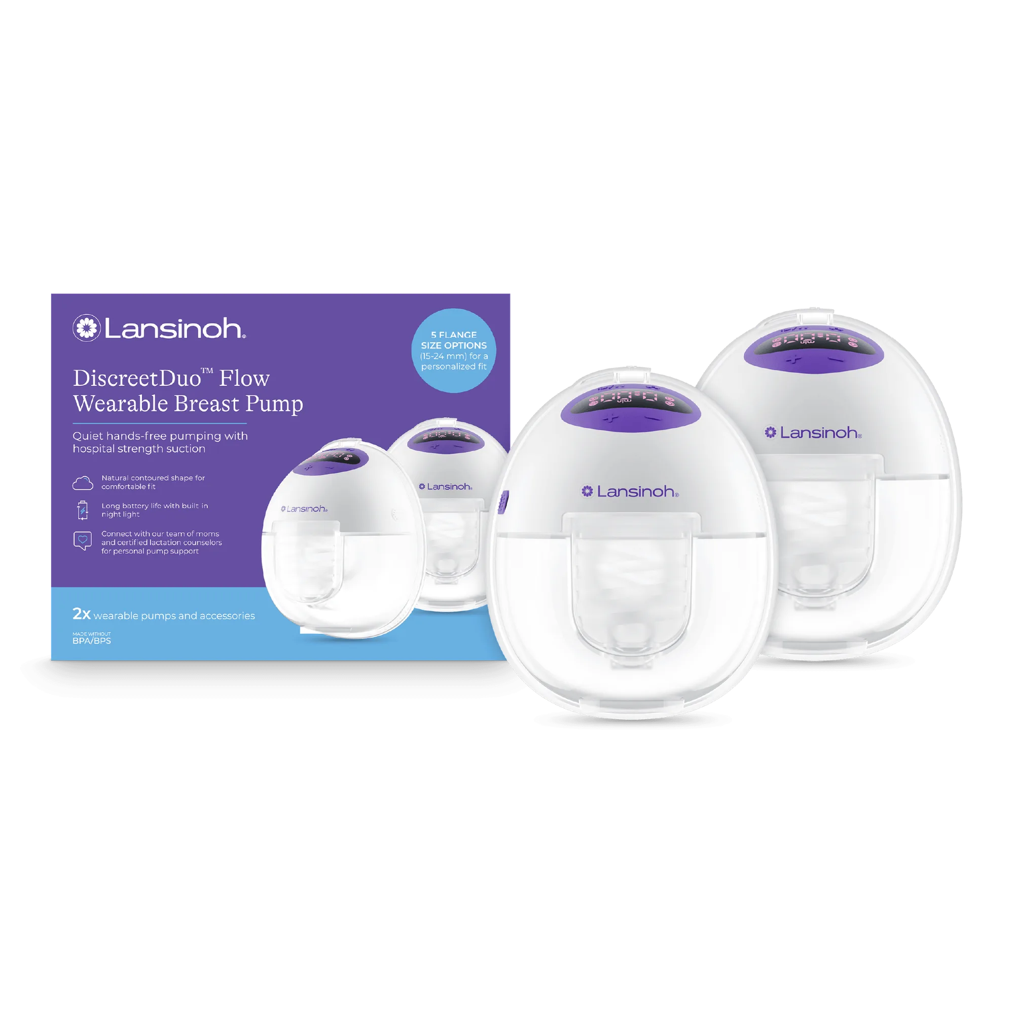 DiscreetDuo Flow bærbar pumpe: Funktioner og opsætnings-FAQ