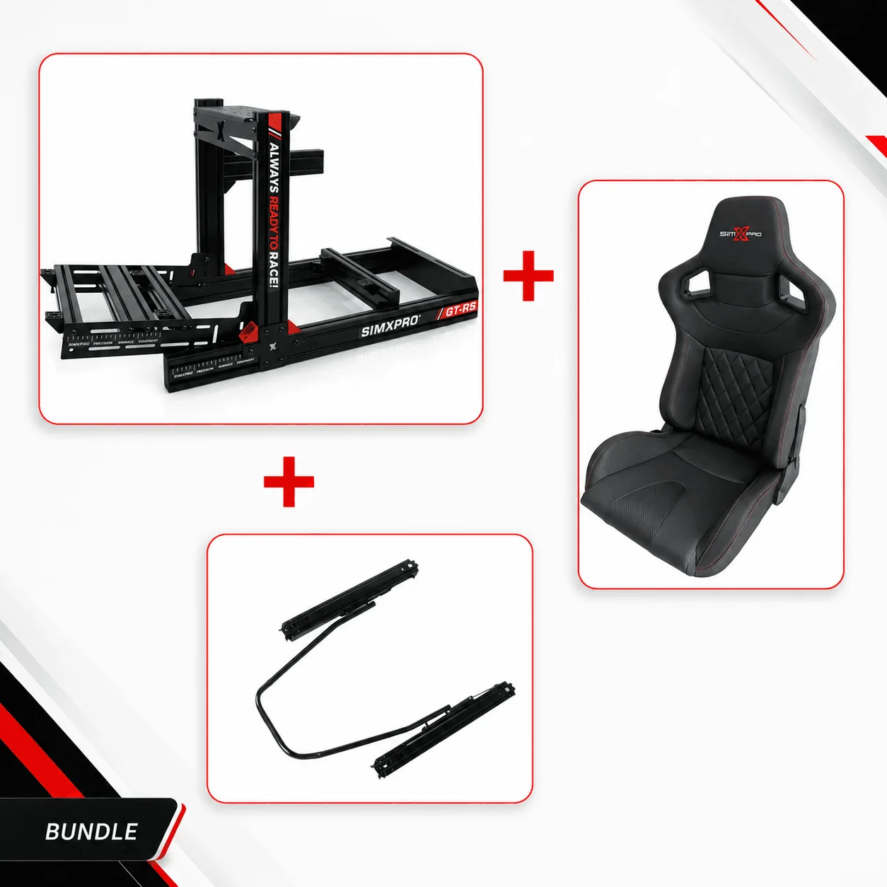 SimXPro GT-RS + XL GT SEAT + SLIDER Setup Guide