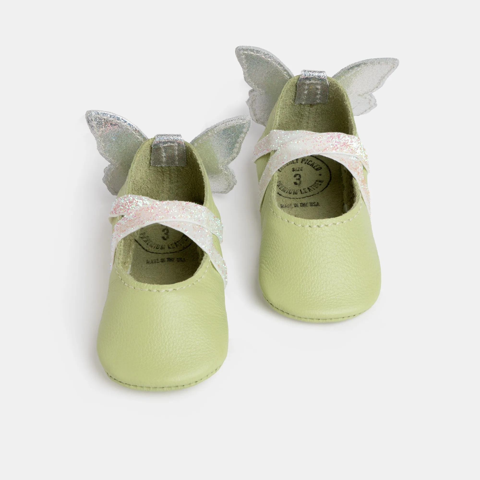 Mint Flutterby Balletschoentje voor baby