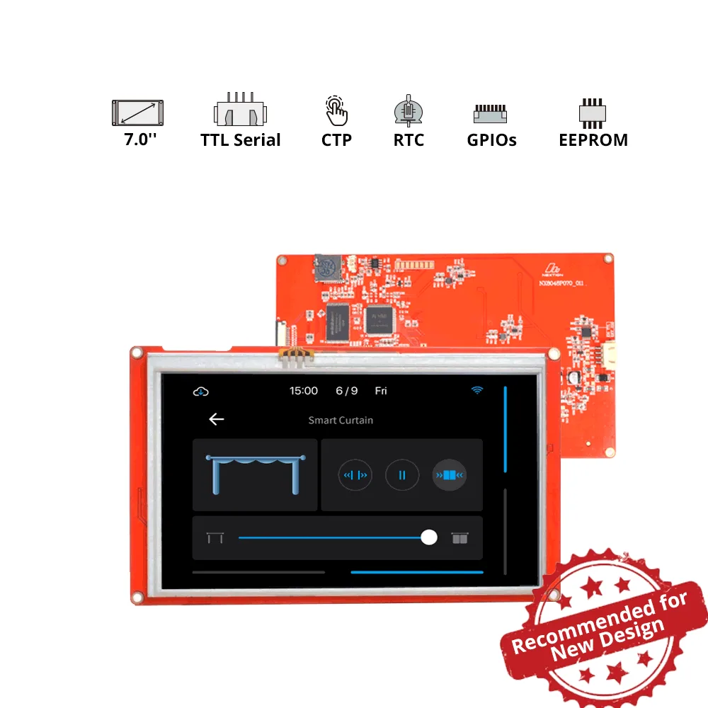 7.0” Nextion Intelligent Series HMI Touch Display