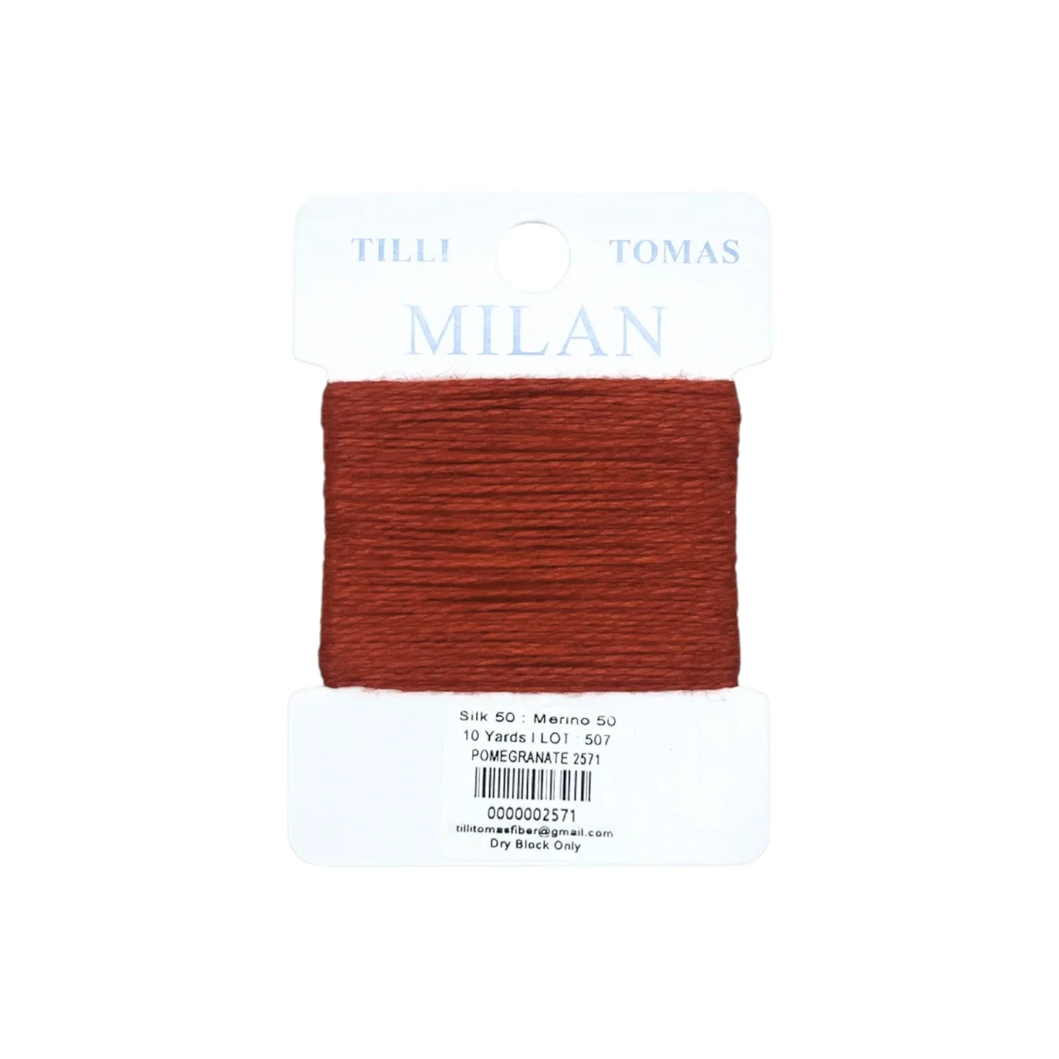 Milan Card - Pomegranate 2571