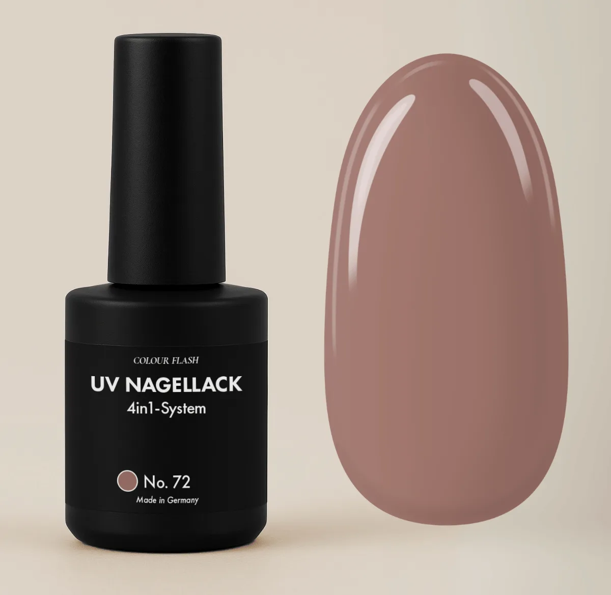 UV Nagellack No. 72 (4in1, 10ml)