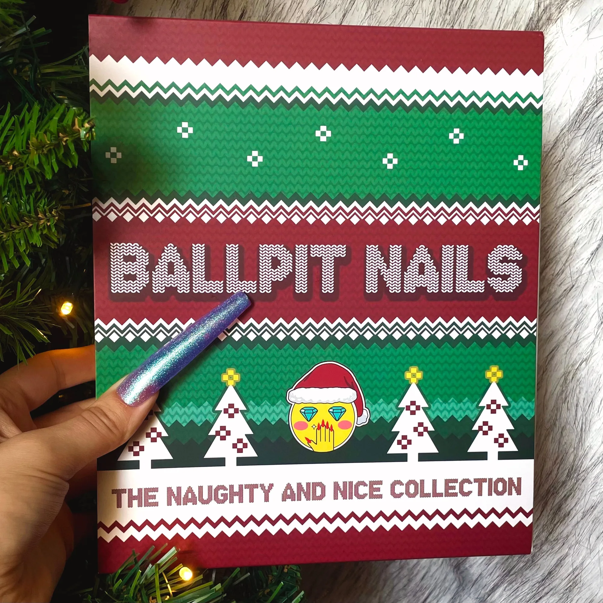The Naughty And Nice Collection: Holiday Gel Polish Duo Ideas