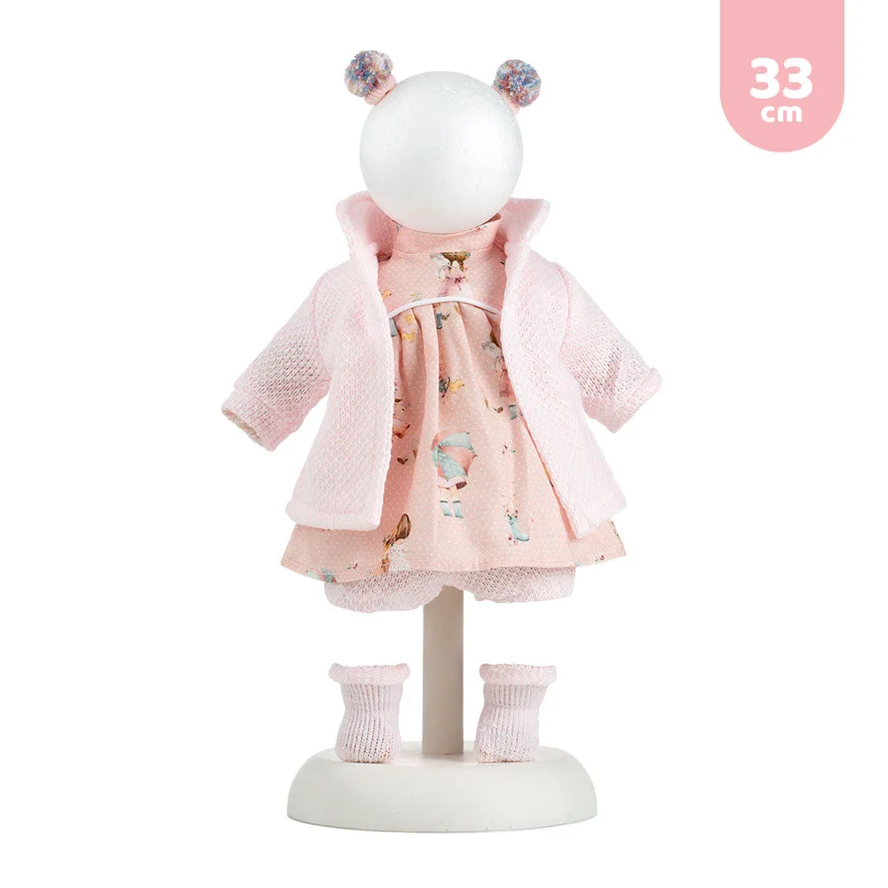 Kleid für Llorens Weinen-Babys 33 cm