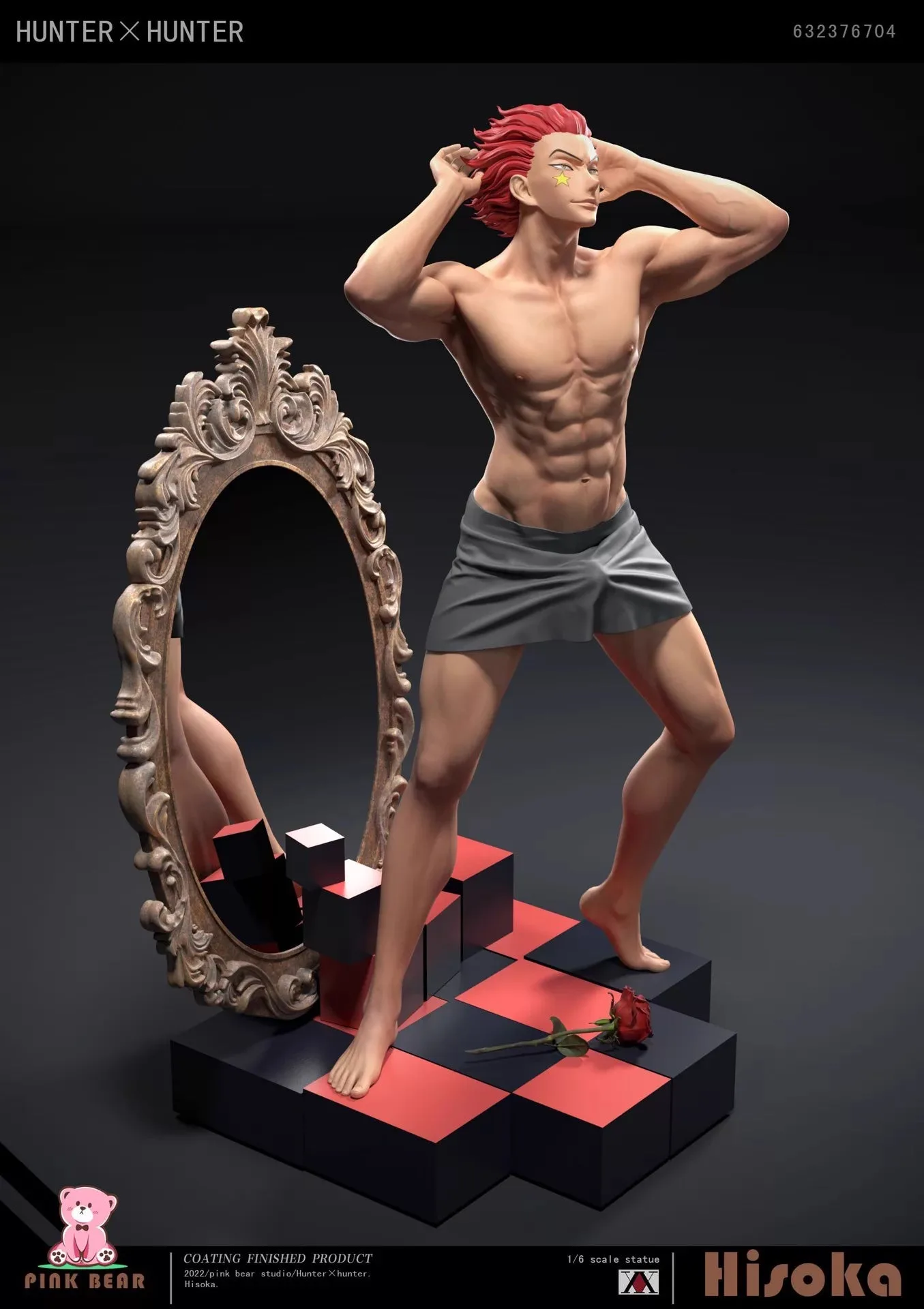 Warehouse in Stock Pink Bear Studio - Statue - Hunter x Hunter - Hisoka Morow