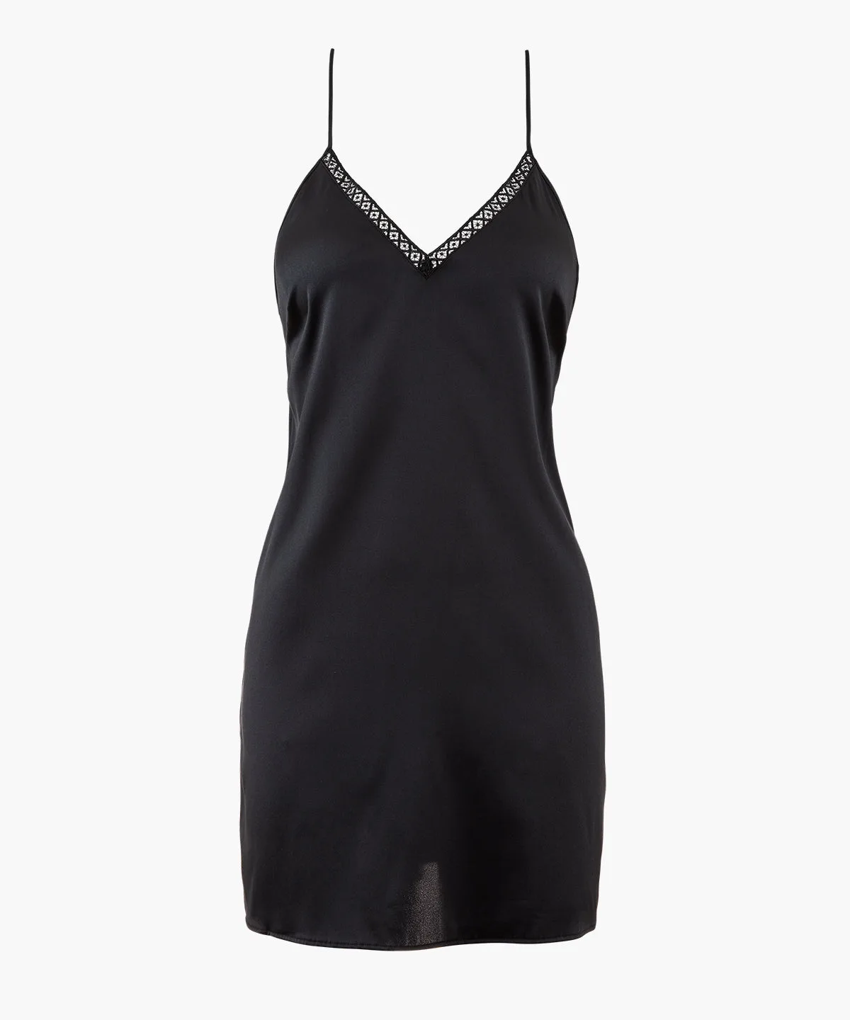 Silk Desire Nightie Black