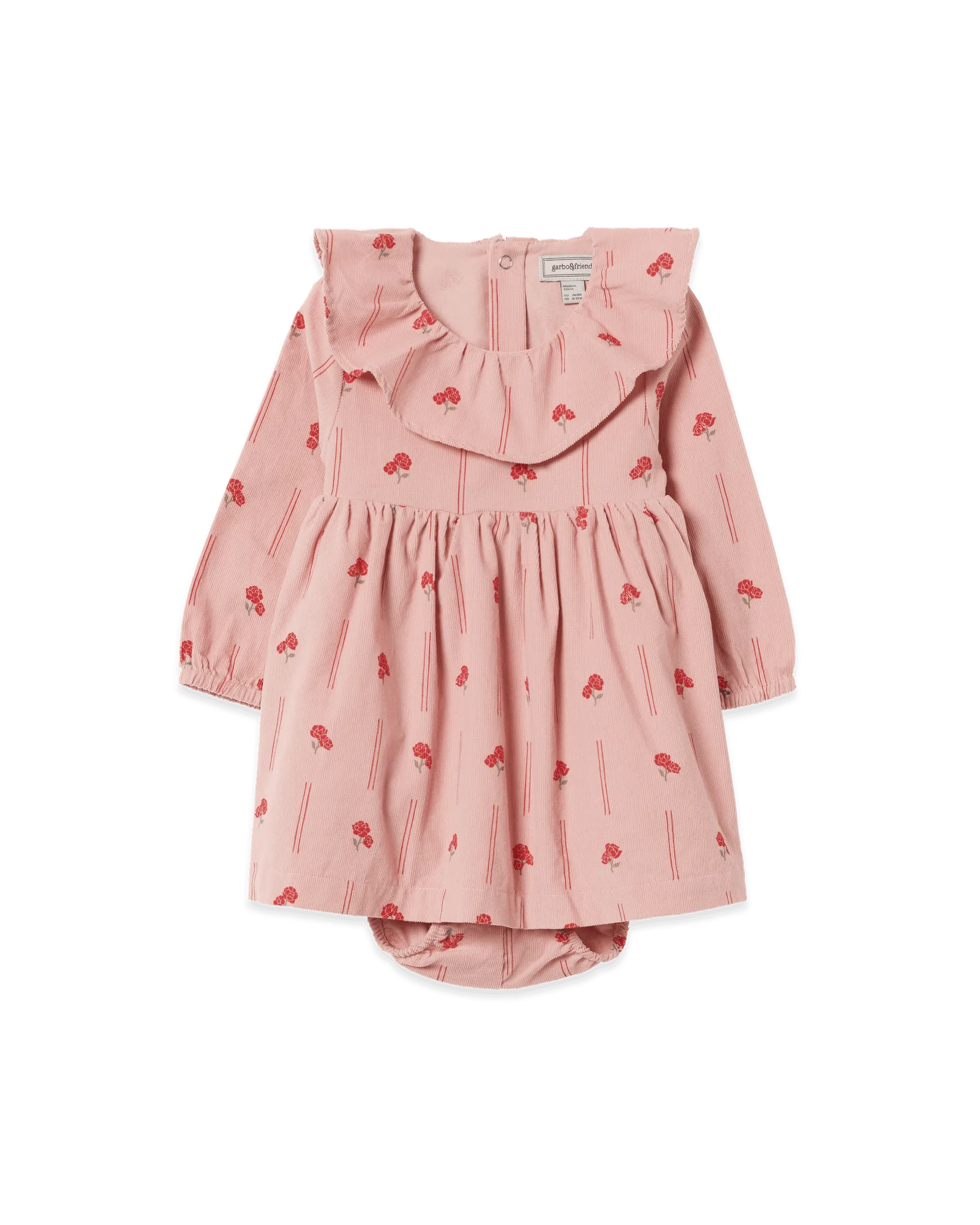 Micro Corduroy Romper Dress Baby