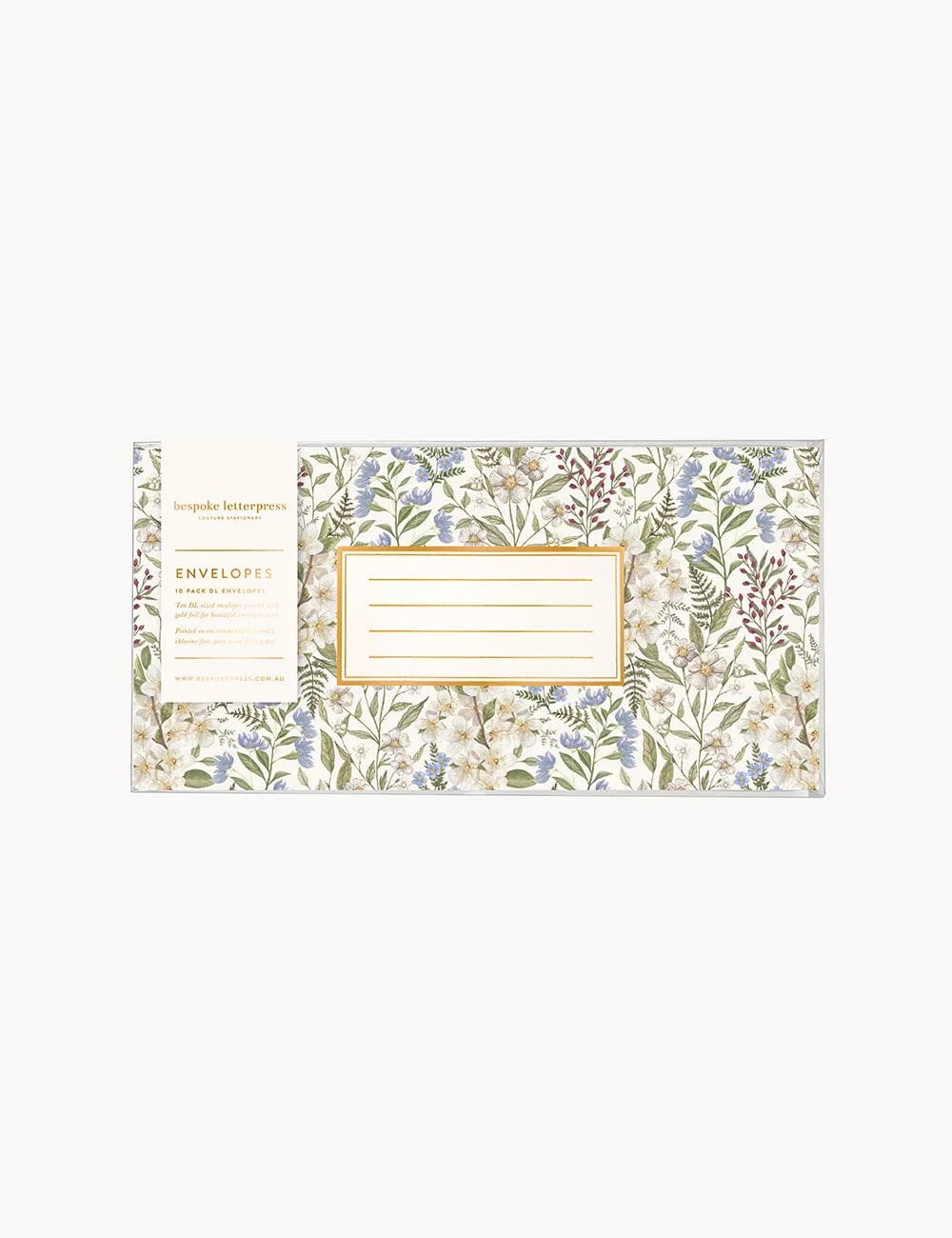How to Match Envelope Liners with Floral Notecards