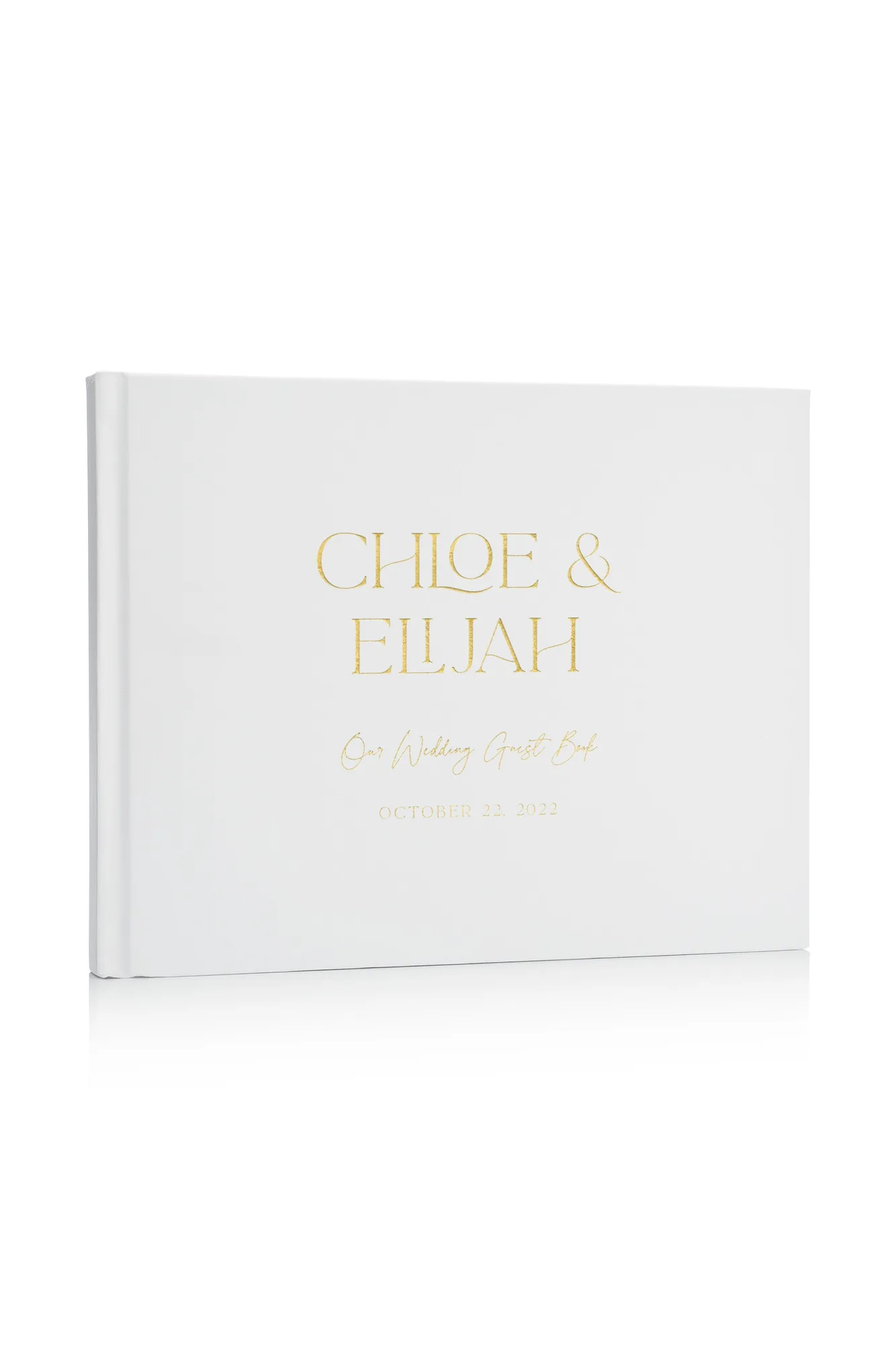 Livre d'or de mariage avec lignes | The Charlotte