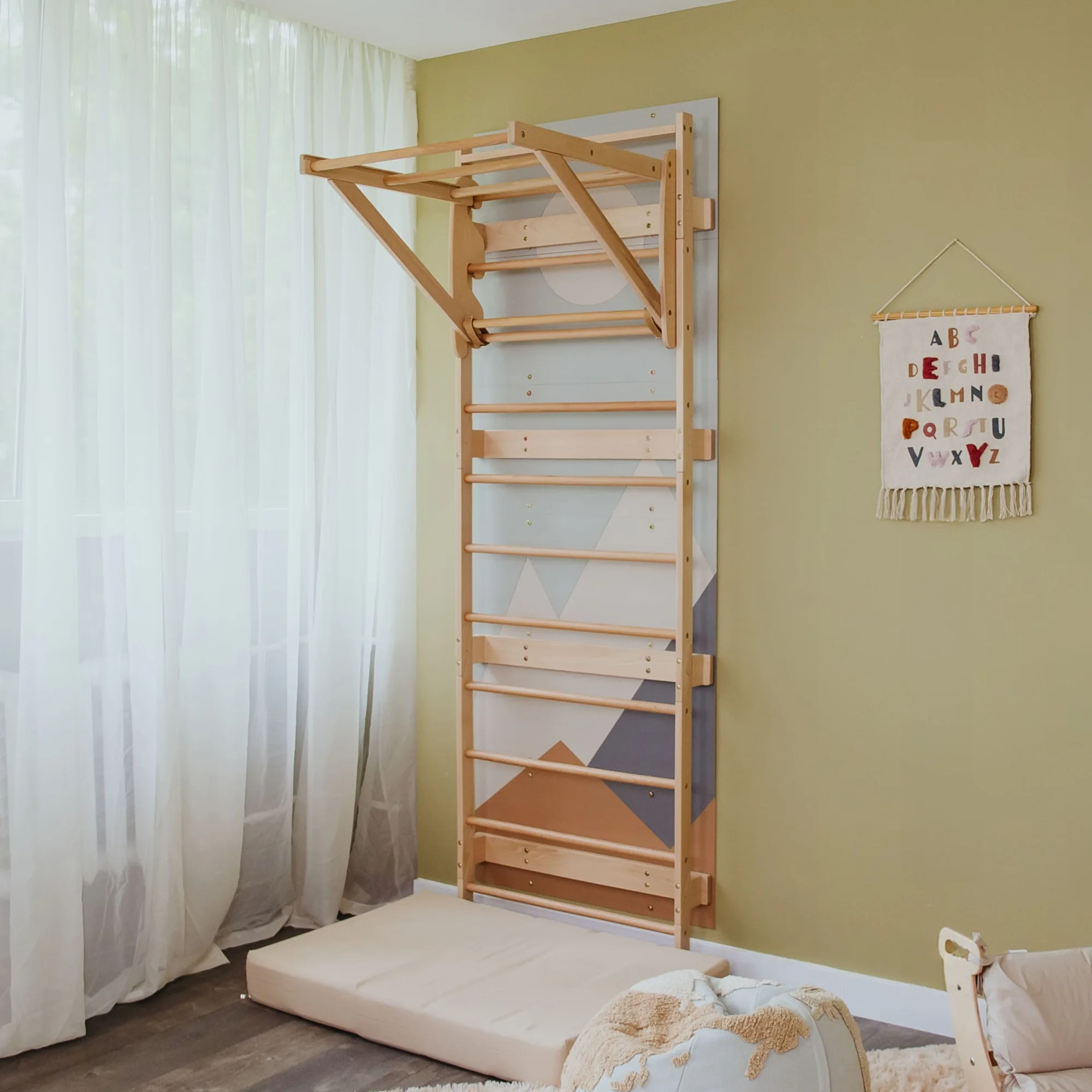 Swedish Ladder Wall Set Assembly Guide