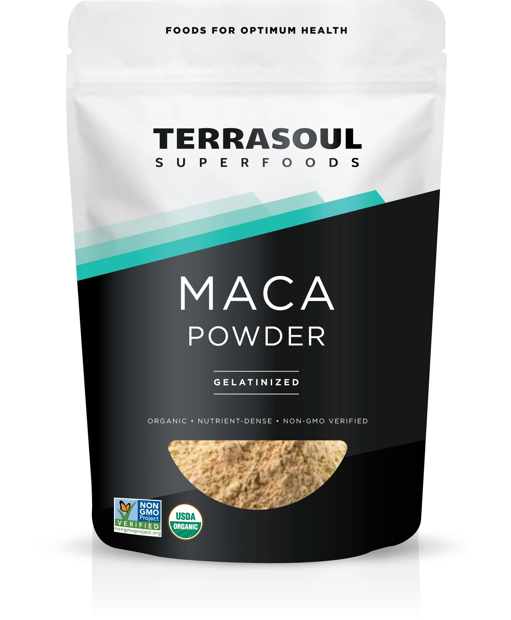 Maca gelatinizada en polvo
