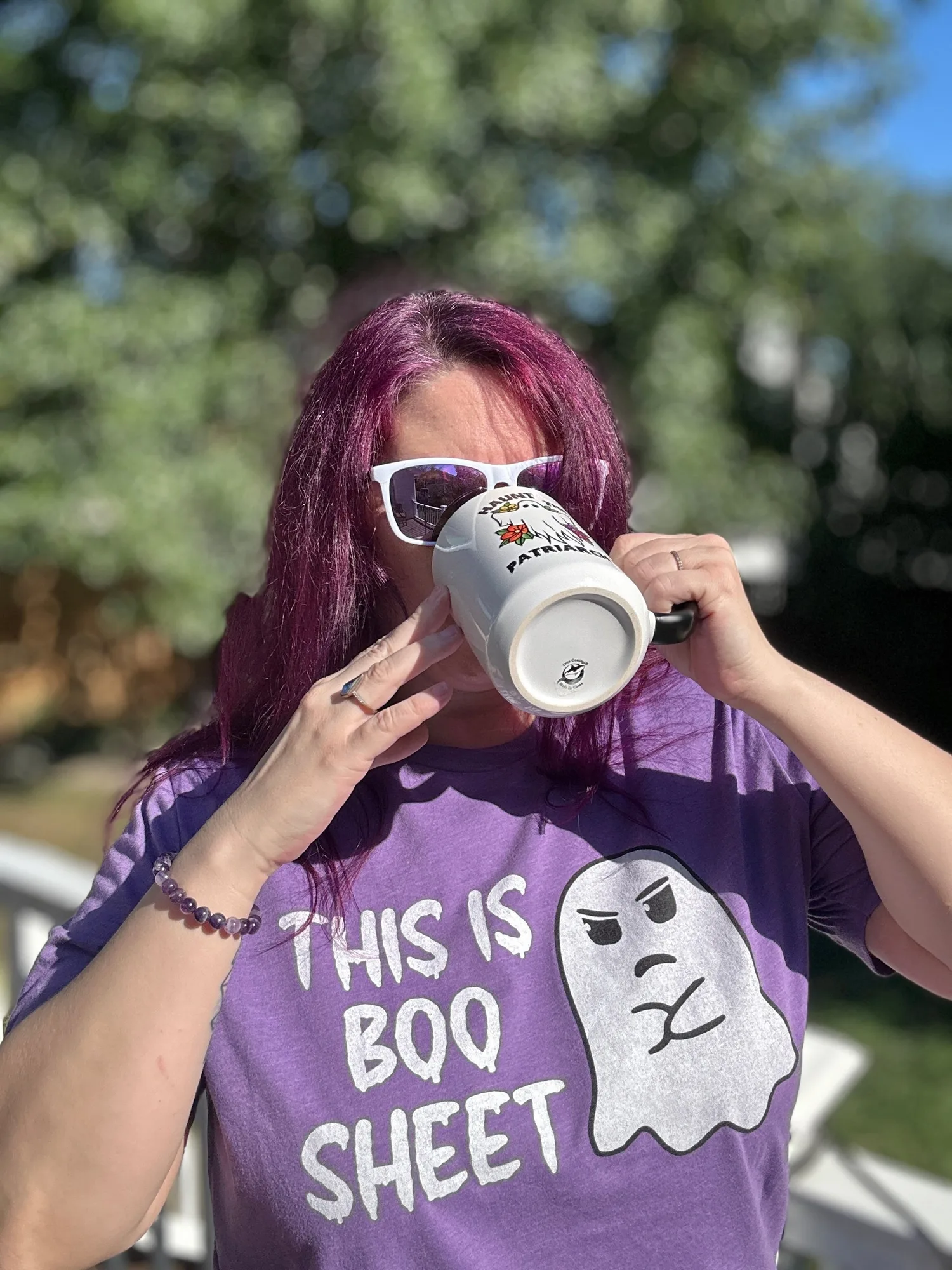 Questo è il Foglio Boo! - T‑Shirt Stagione Spettrale