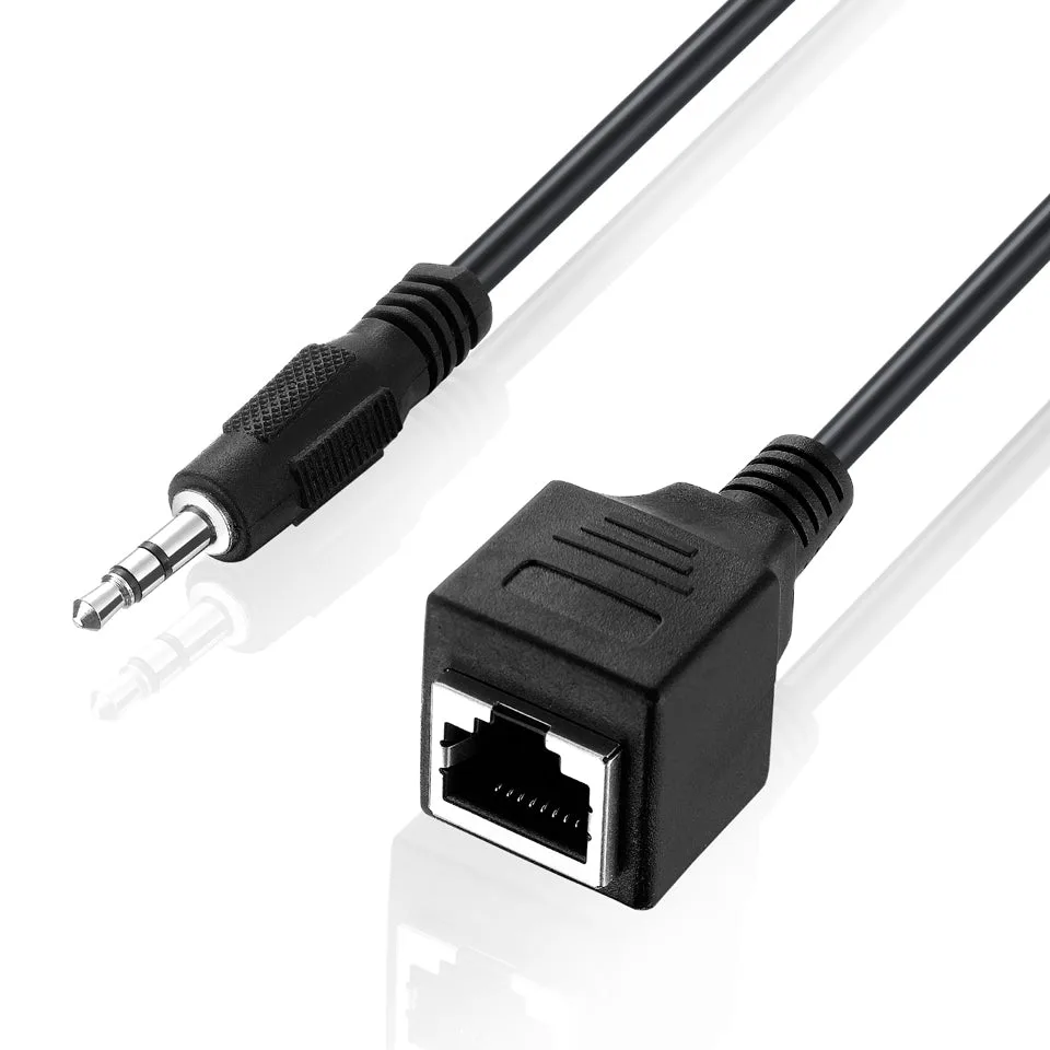 3.5mm to RJ45 Cable for Long Distance Audio