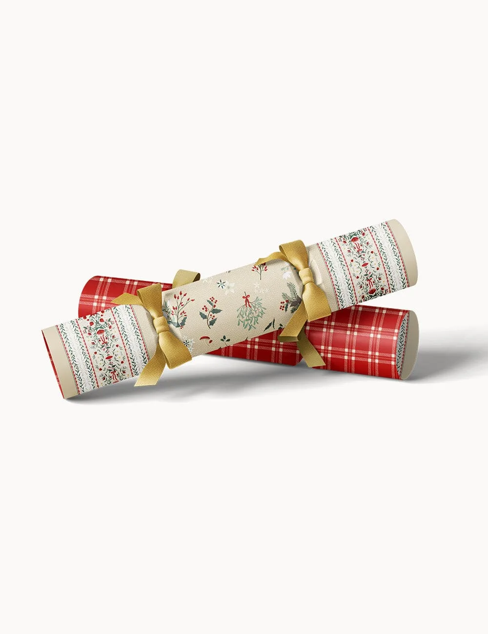 10 Pack Christmas Cracker Kit - Heirloom Holly Christmas