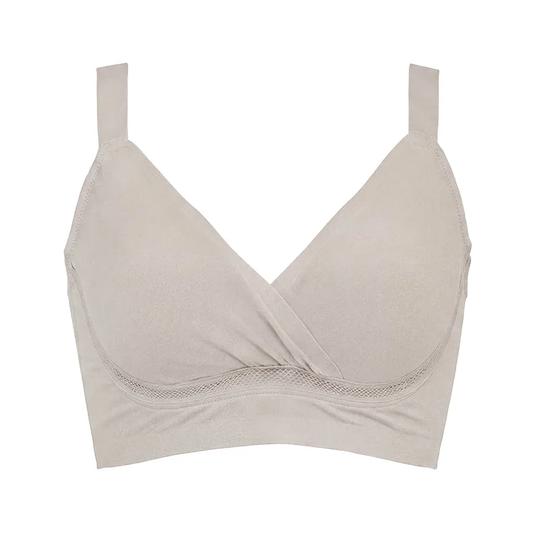 Shoulder-Friendly Cotton Wireless Bra