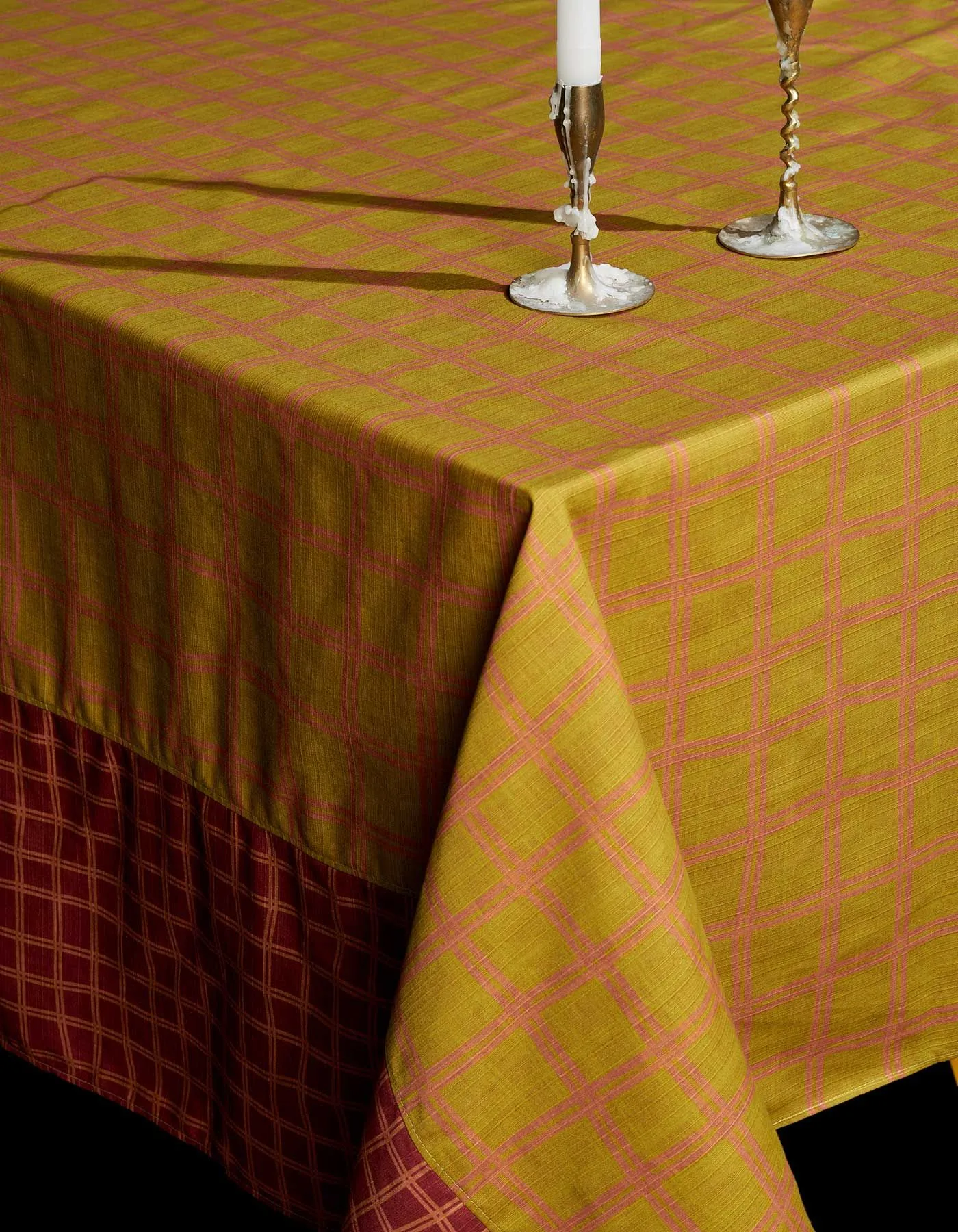 Tablecloth Reversible Grid