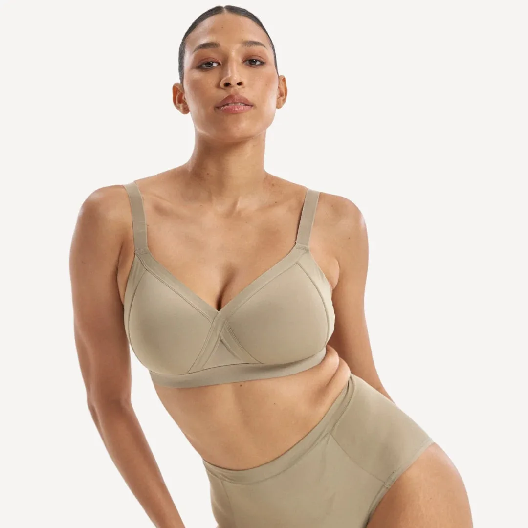 Padded Support Wirefree Bralette - Archive