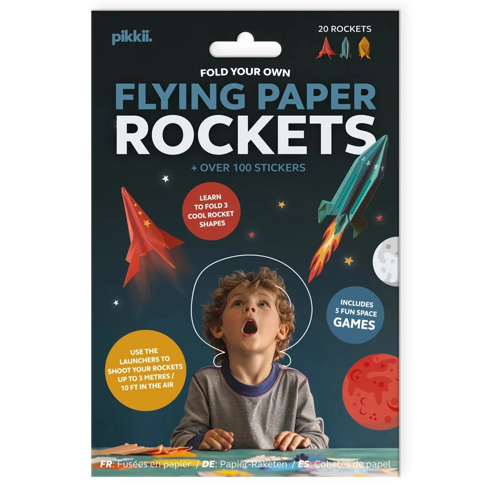 Flying Paper Rockets
