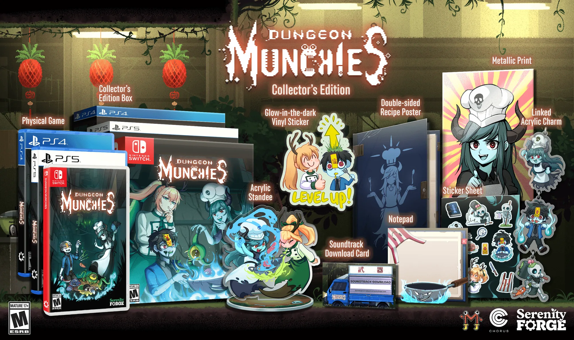 Dungeon Munchies Collector's Edition: What's Inside