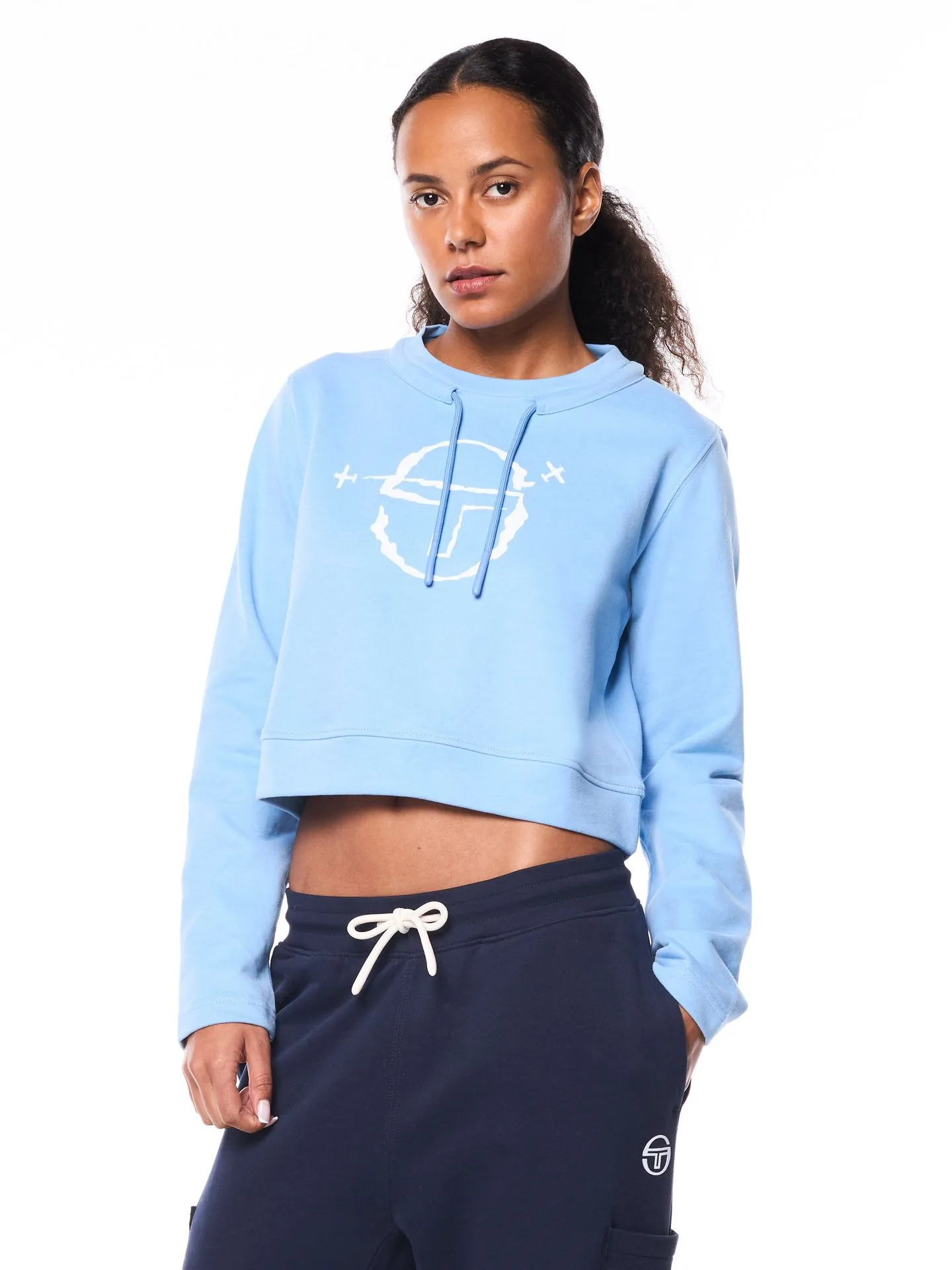 Maglione Piano-Blu Della Robbia