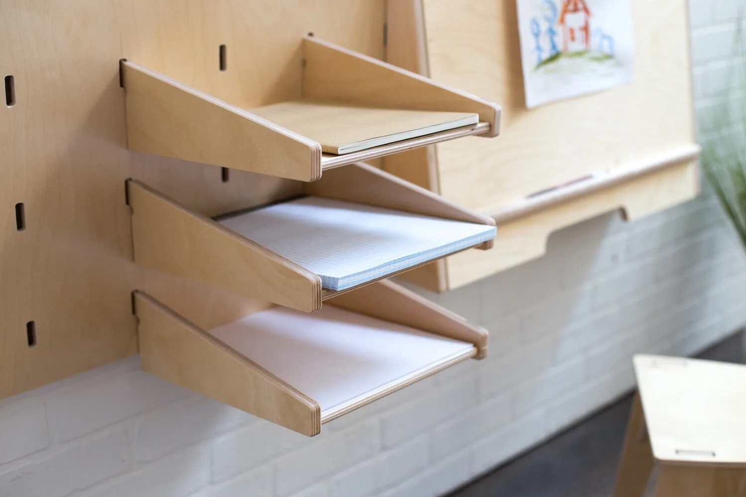 MakerWall Inclined Shelf