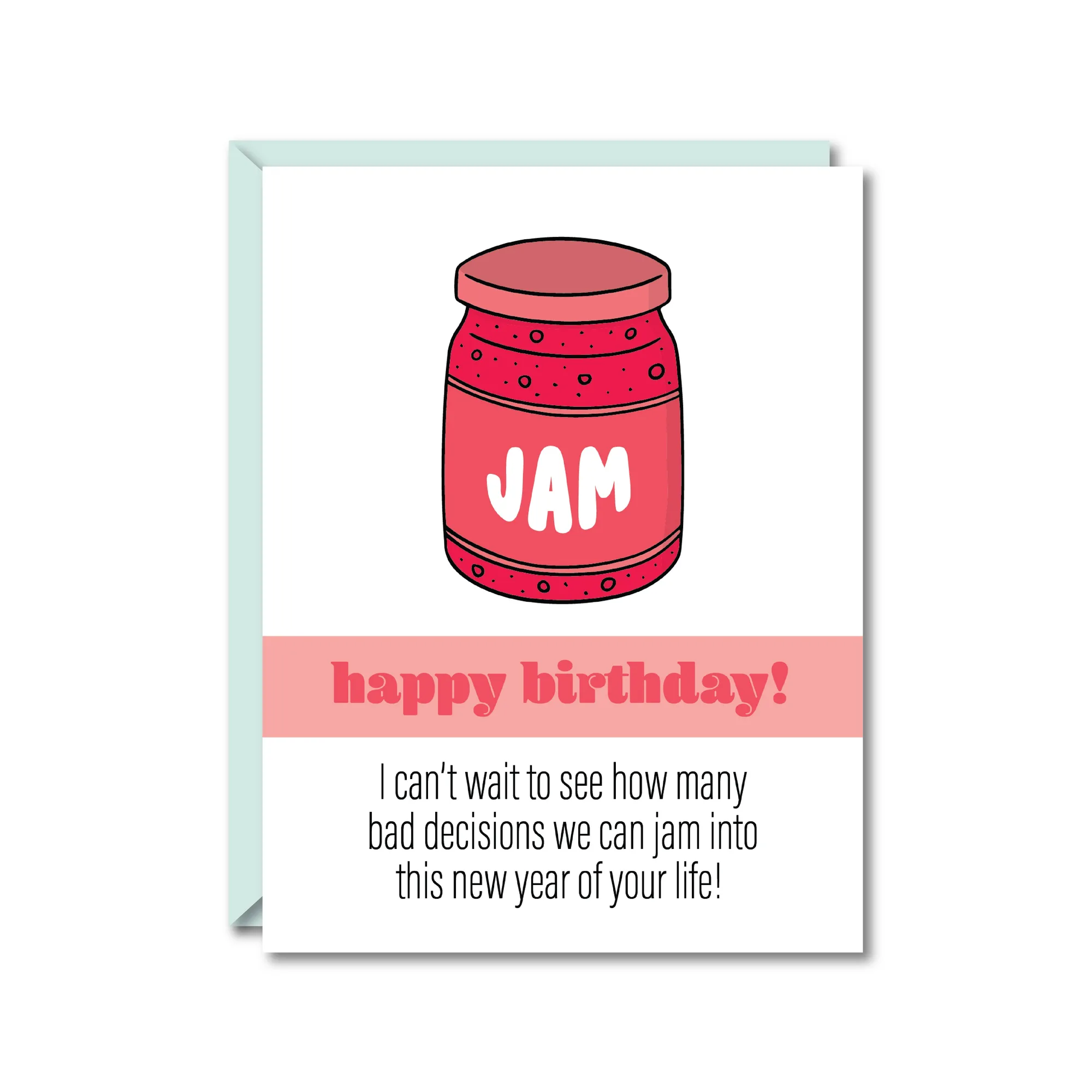 Carte Anniversaire Confiture