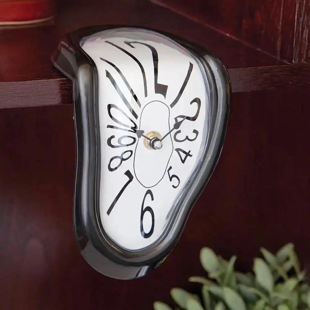 Melting Salvador Dali Clock: Surreal Home Decor Ideas
