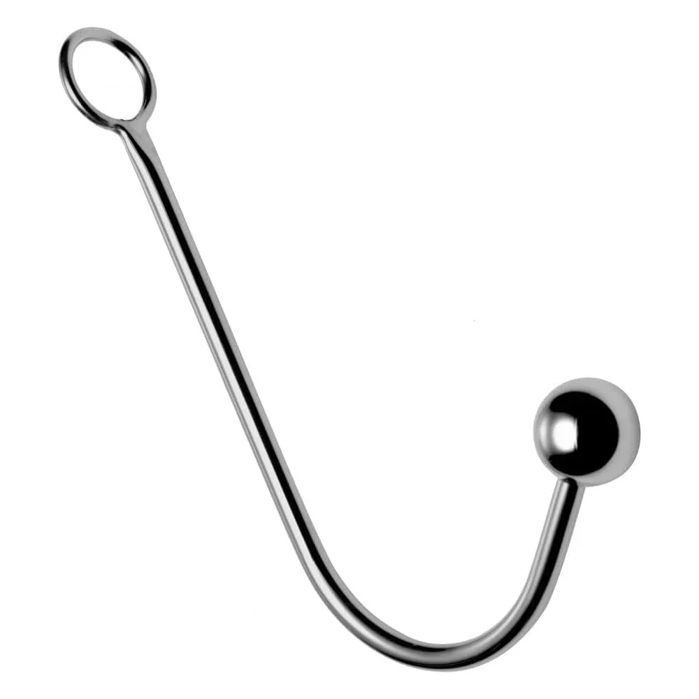 X-Cite Stainless Steel Anal Hook 1 Ball 30mm
