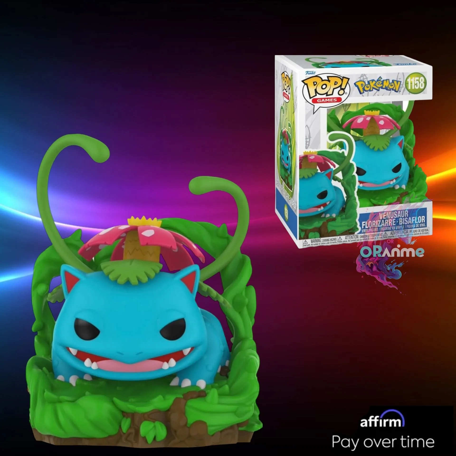 Funko Pop Premium Pokemon Venusaur #1158