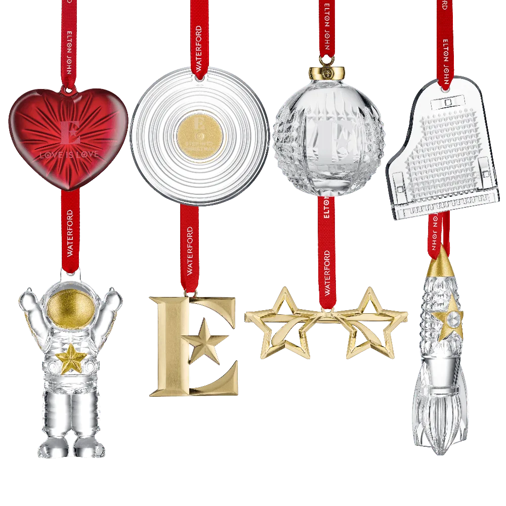 Waterford x Elton John Ornament Set