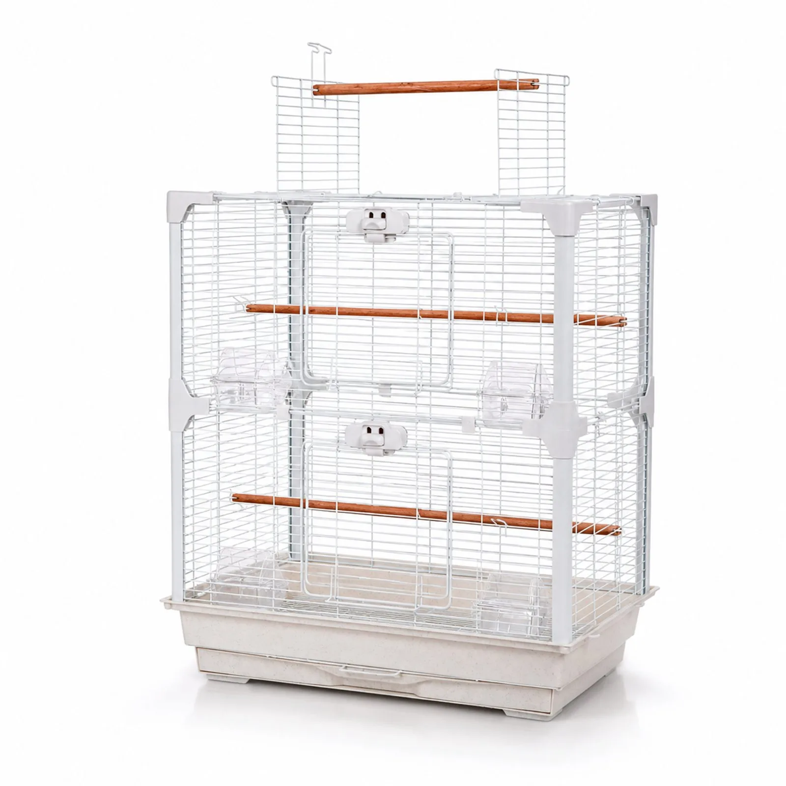 OpenSky Double-Door Top-Opening Bird Cage for Small Birds | Little Friends