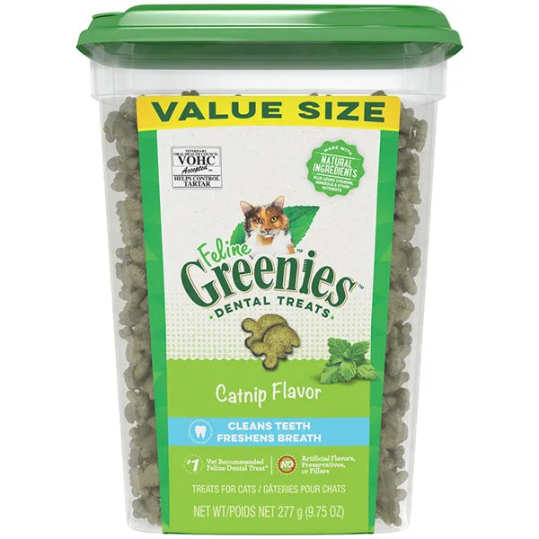 Greenies Feline Dental Catnip 9.75 OZ