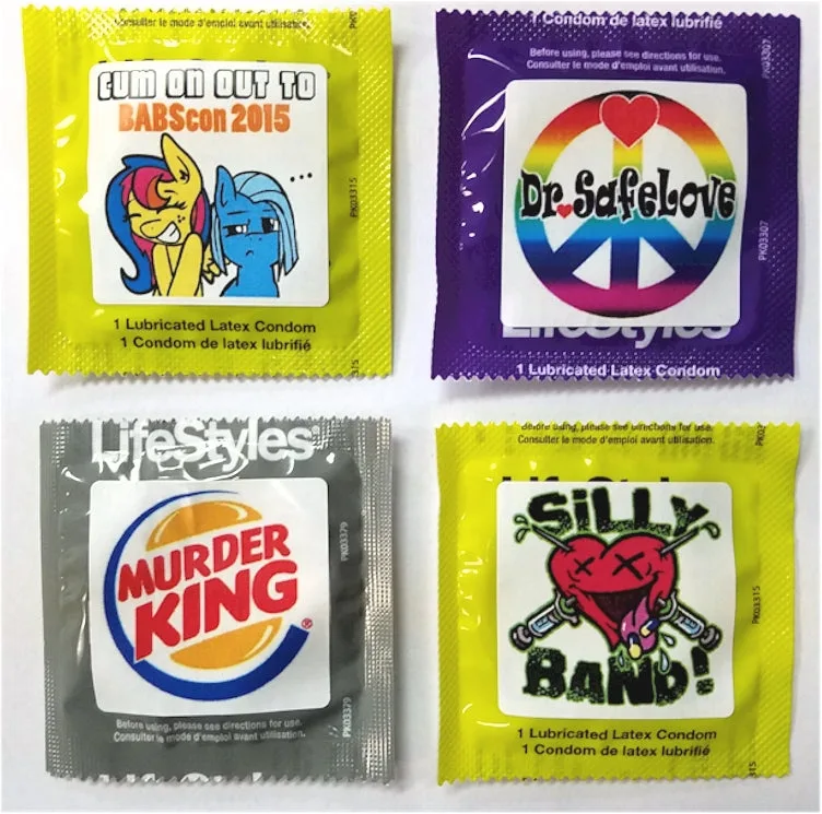 Custom Labeled Brand Name Condoms
