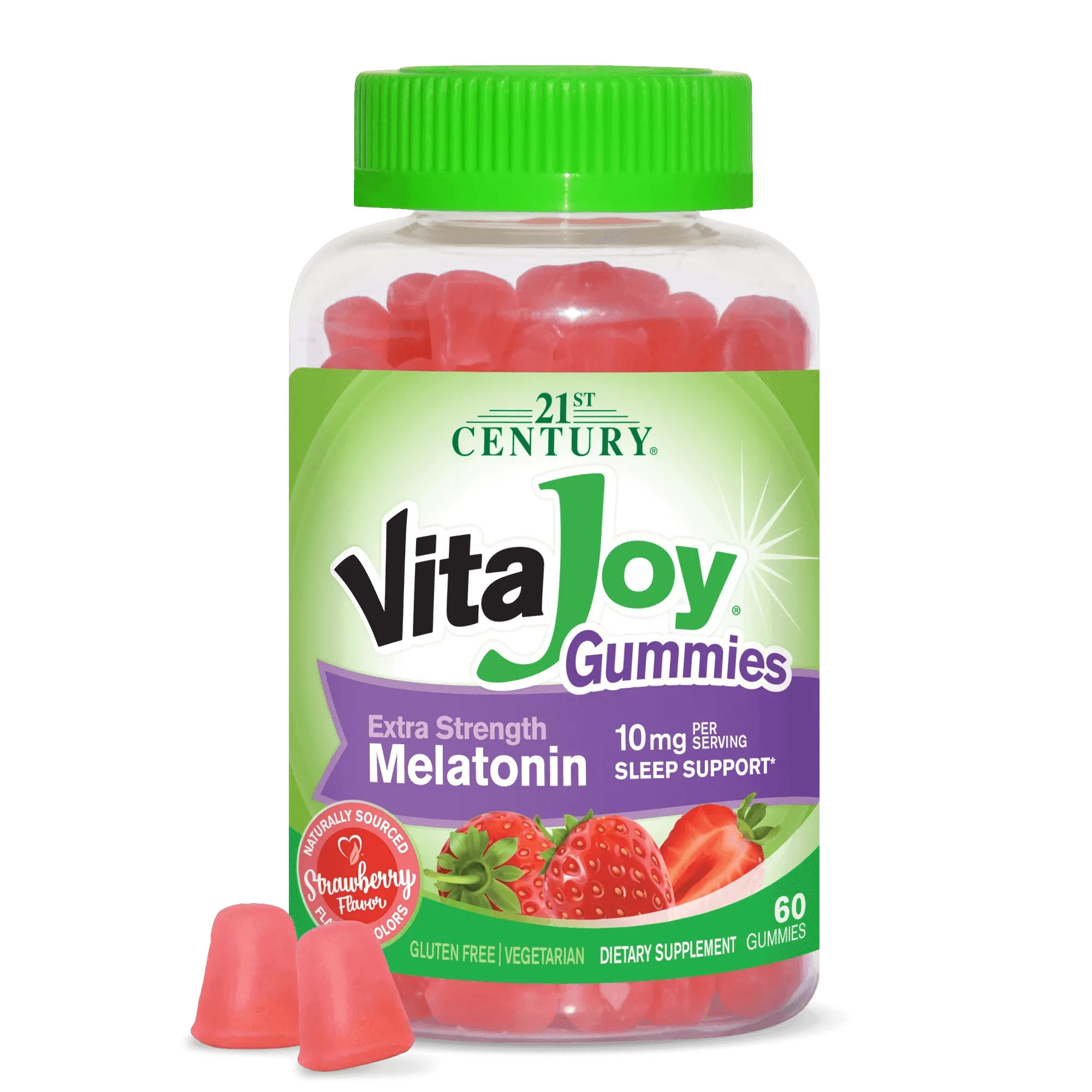 VitaJoy Melatonin Gummies 10 mg - Extra Strength