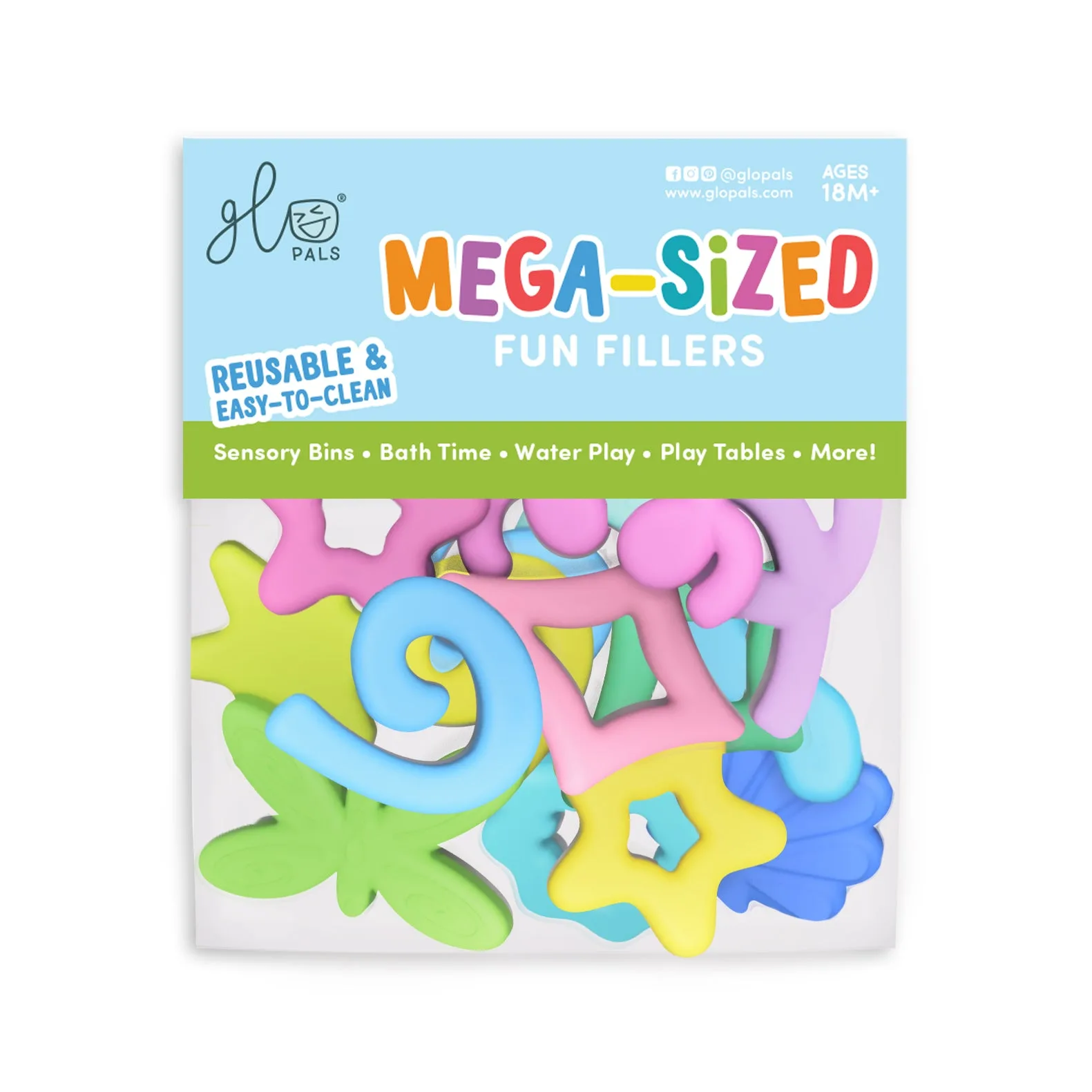 Garnitures ludiques géantes, multipack