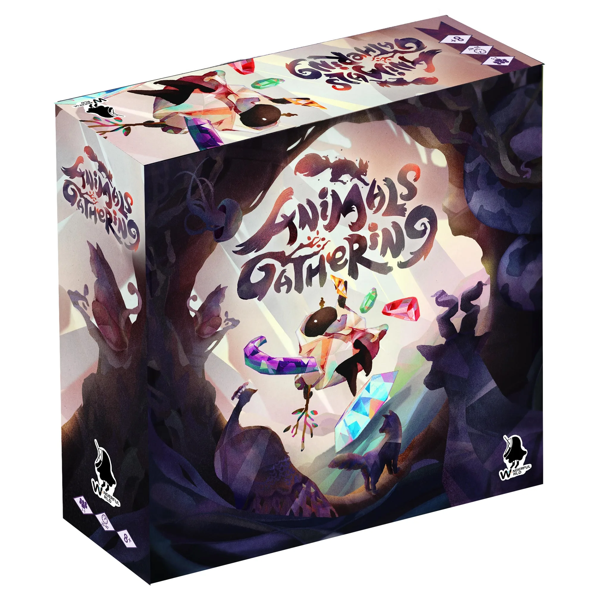 What's Inside the Animals Gathering Board Game