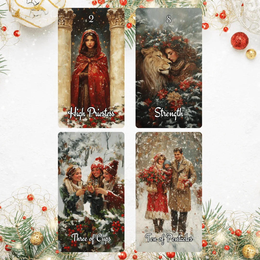 Tarot dello Spirito Natalizio: Guida alle Letture con Mazzi delle Feste