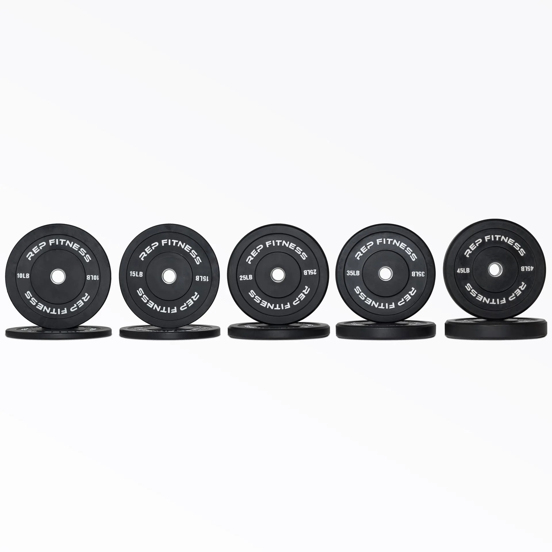 Black Bumper Plate Sets (LB)