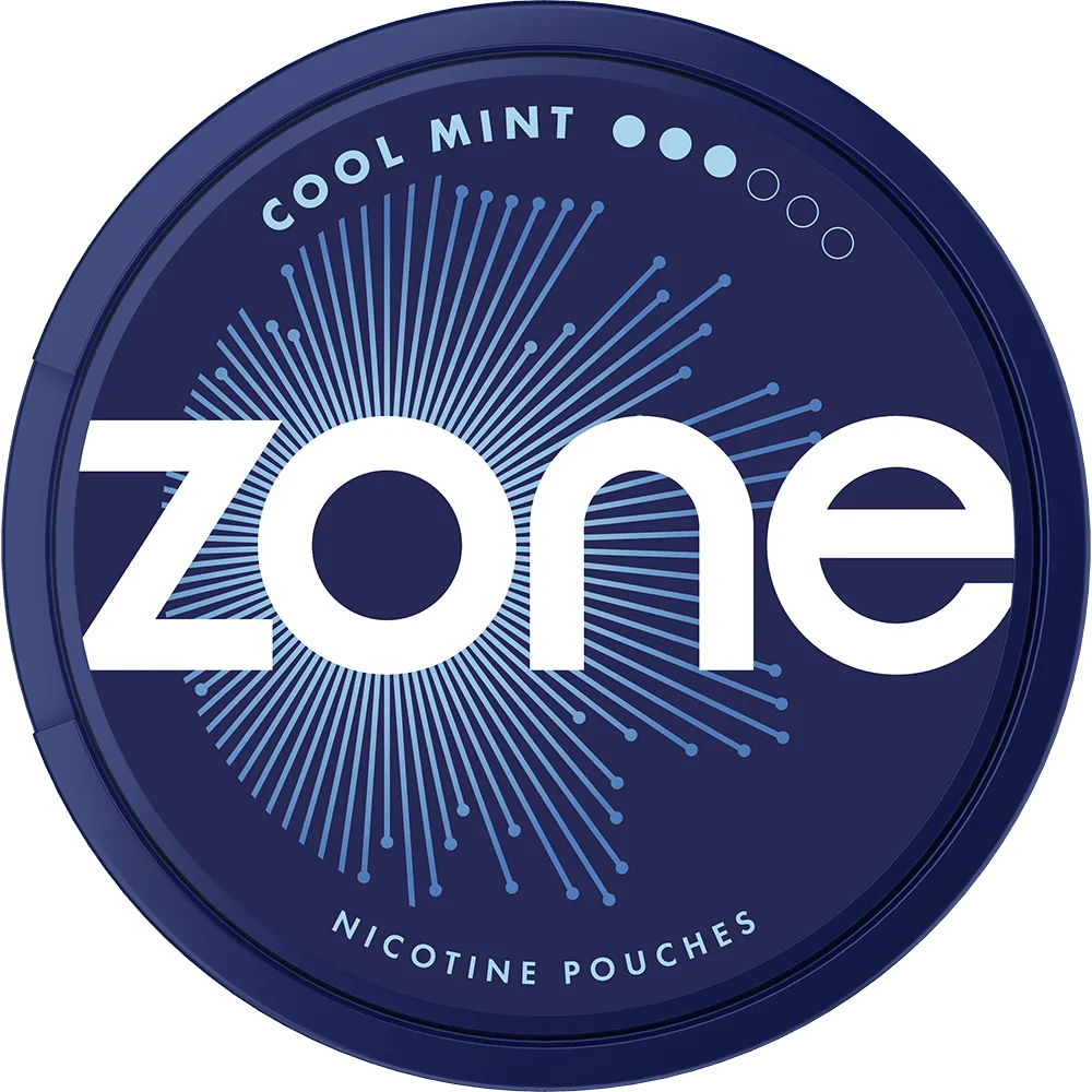 Zone Cool Mint Nicotine Pouches 10mg - Pack of 20