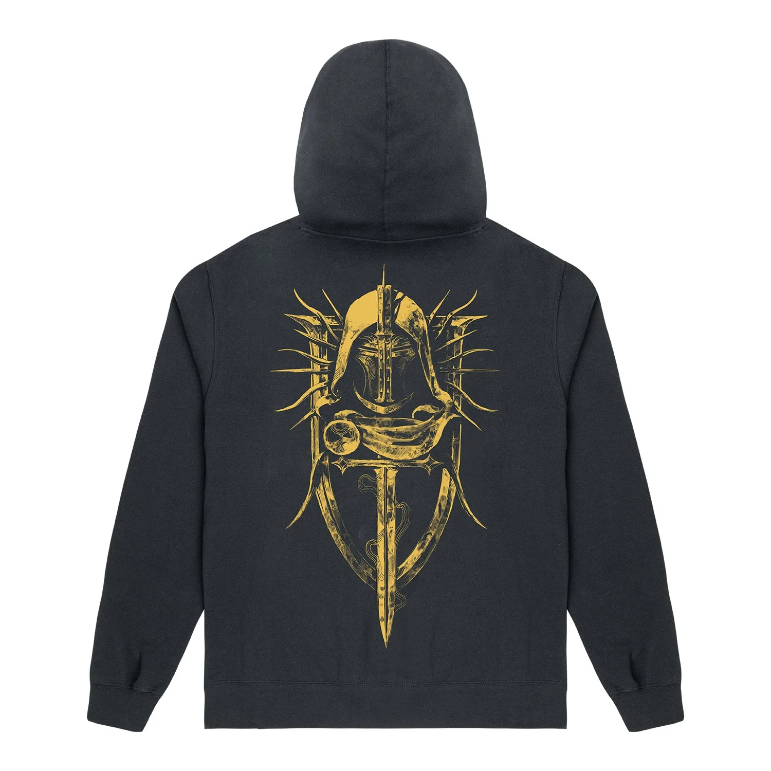 Sudadera con capucha negra de Diablo IV: Lord of Hatred Paladin