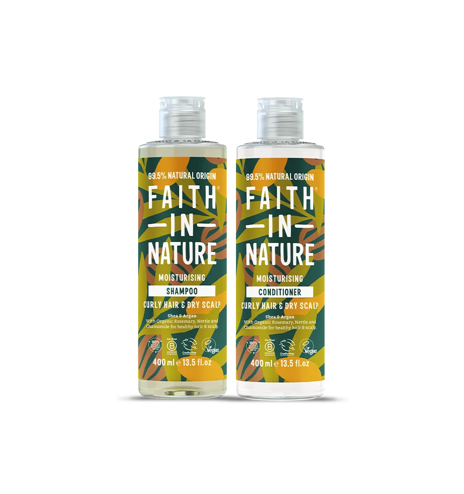 Shea & Argan shampoo & conditioner set