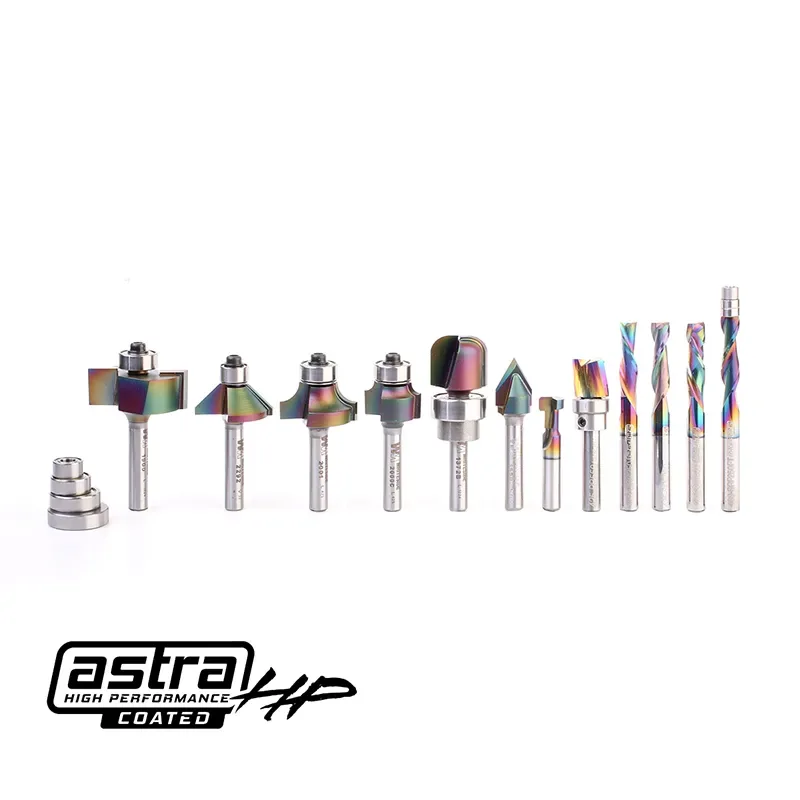 The DIY Maker: 12 Piece Router Bit Set – 1/4″ Shank