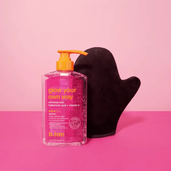 B.Tan Glow Your Own Way Kit Abbronzante con Guanto