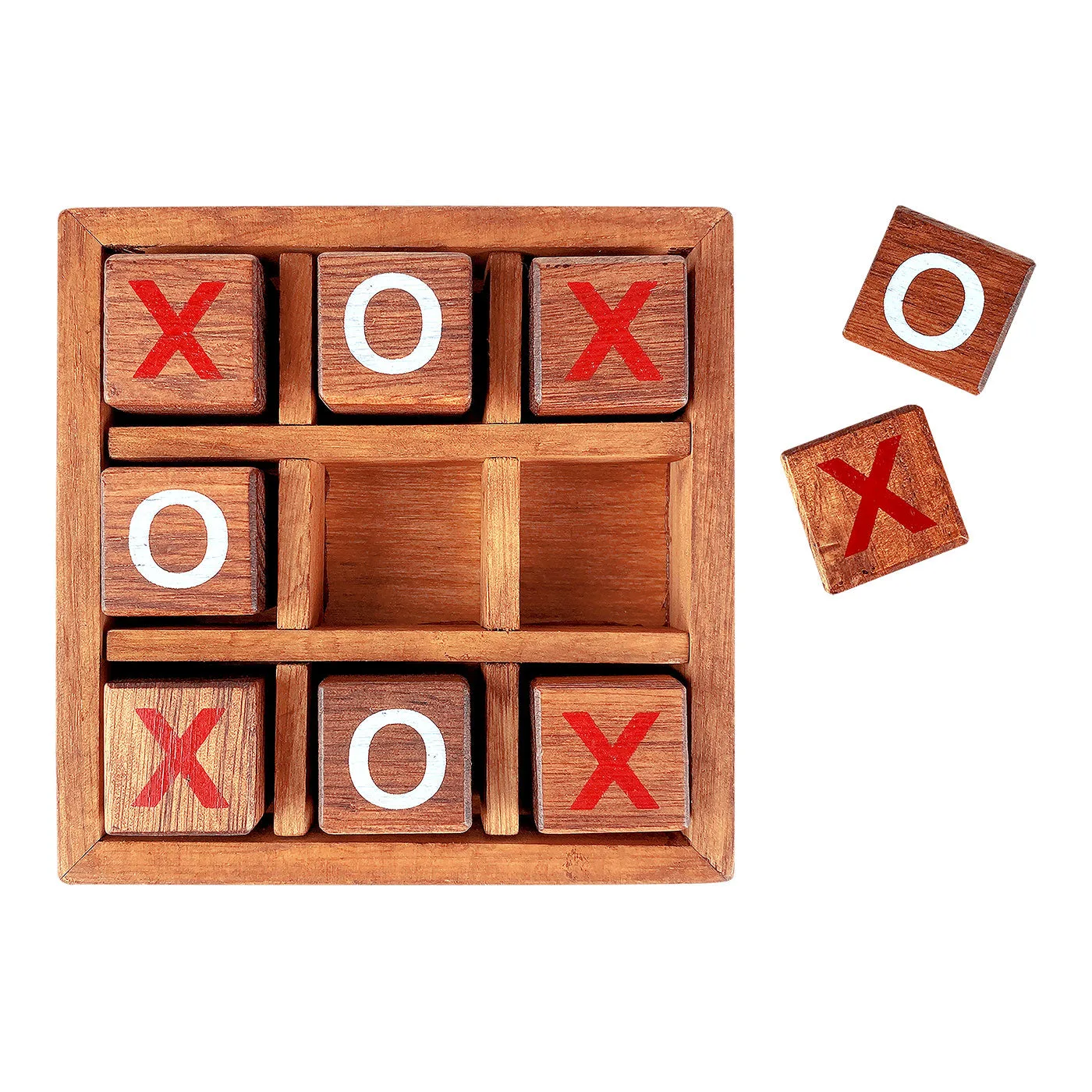 Australian Geographic Wooden Games: Noughts & Crosses